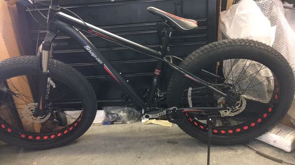 snap on fat tire bike