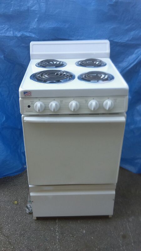 Apartment size electric stove 20\ Apartment size electric stove 20\