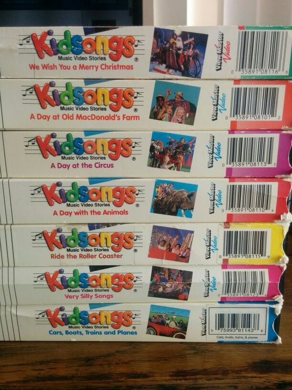 Kid songs VHS collection (Baby & Kids) in Avondale, AZ - OfferUp