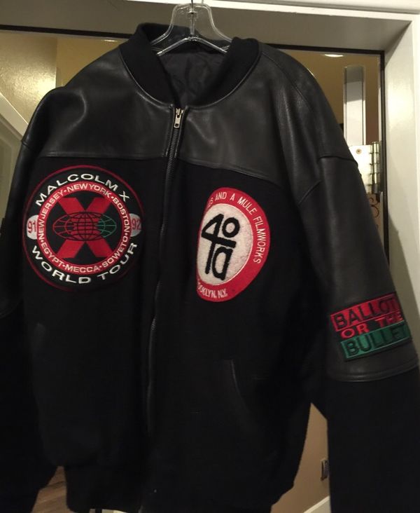 Limited edition, custom tour jacket, Malcolm X movie (Clothing & Shoes ...