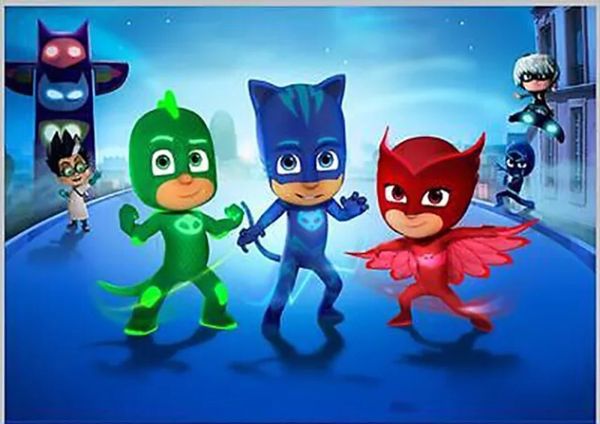 PJ Masks custom Photo Backdrop 7'W x 5'H (Baby & Kids) in Lynwood, CA