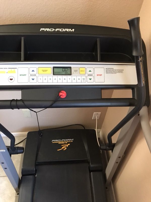 pro form crosswalk 405e treadmill general in corcoran ca offerup pro form crosswalk 405e