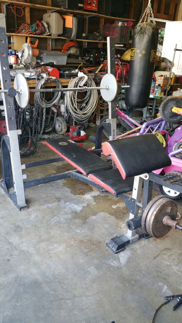 Golds gym xr5 exercise bench (Beauty & Health) in Rialto, CA OfferUp