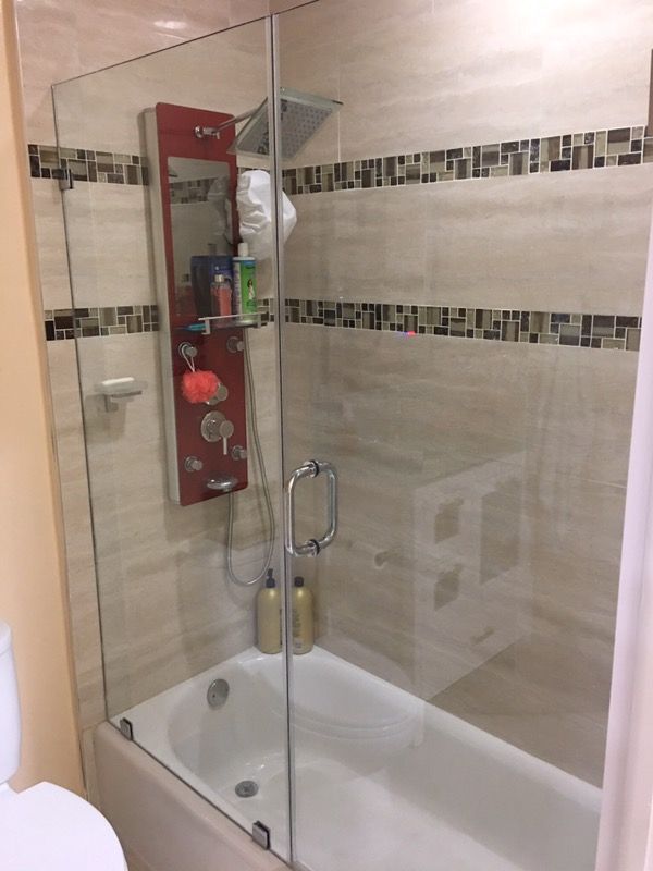 Shower Door Frameless Mirror vanity patio sliding glass door ... Shower Door Frameless Mirror vanity patio sliding glass door ...