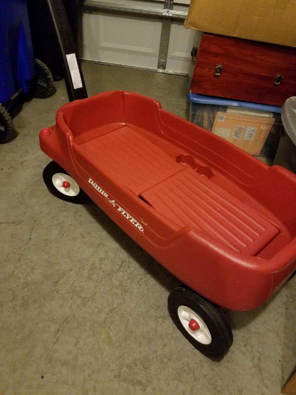 radio flyer one two seater wagon like new furniture in frederick md radio flyer two seater wagon