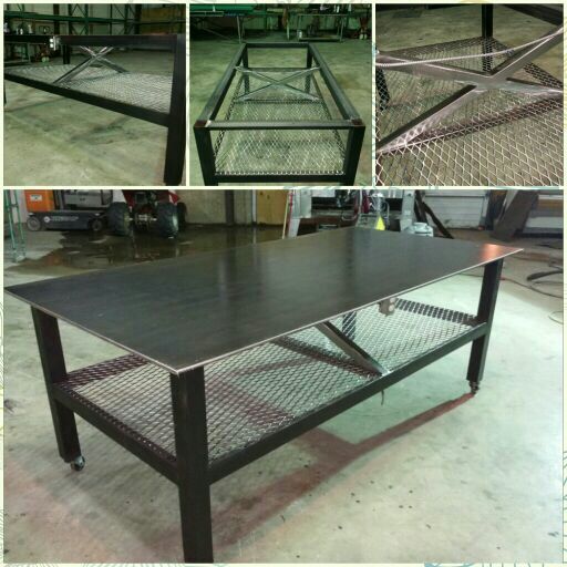 1/2" Steel welding fabrication shop table (Farming) in Garland, TX