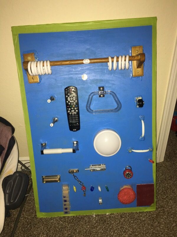 Handmade Baby gadget play board (Baby & Kids) in Long Beach, CA