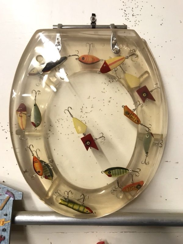 Fishing lure toilet seat brand new (Boats & Marine) in