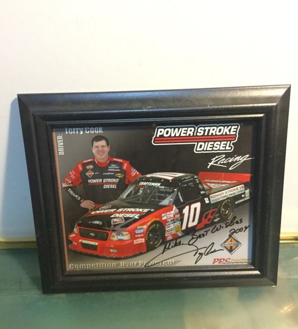 Offerup Las Vegas >> Terry Cook Power Stroke Racing Autograph Collectibles In Offerup Las Vegas >> Terry Cook Power Stroke Racing Autograph Collectibles In