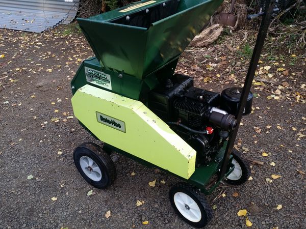 Roto-Hoe Cut'n Shred Wood Chipper Leaf Shredder Wagon (Home & Garden ...