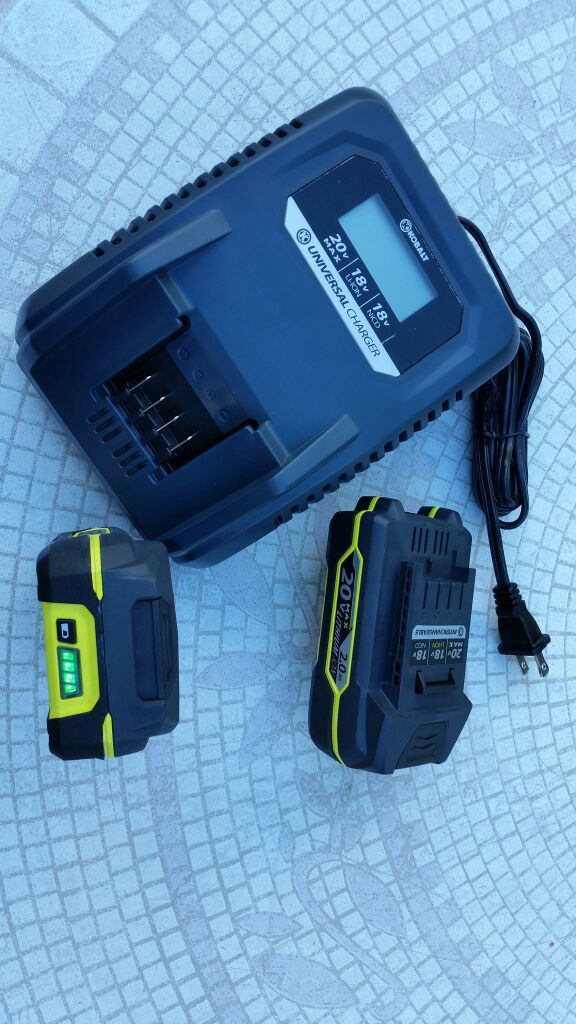 KOBALT 18v LithiumIon / Nicd Charger with 2 Batteries (Tools