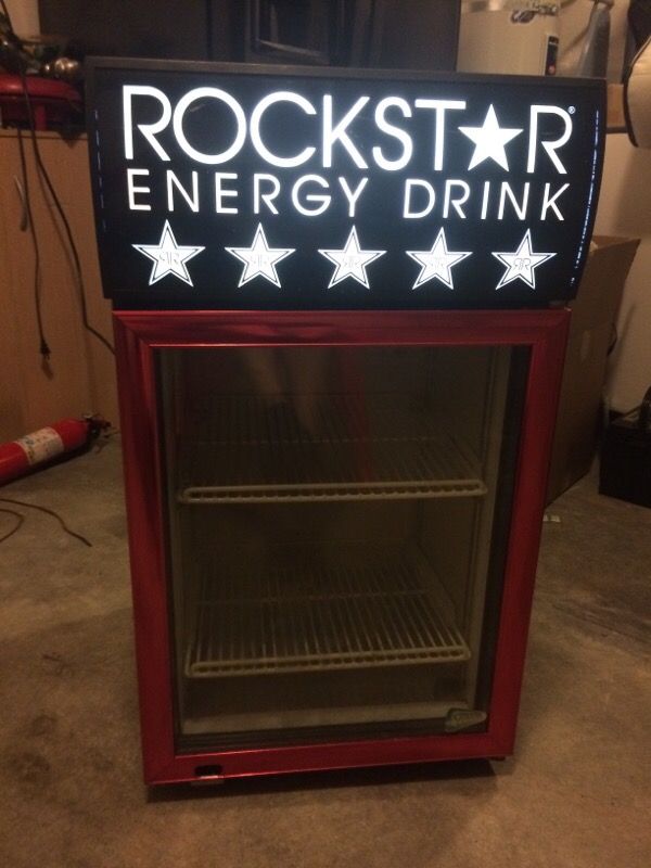 Rockstar energy drink mini fridge (Appliances) in Everett, WA OfferUp