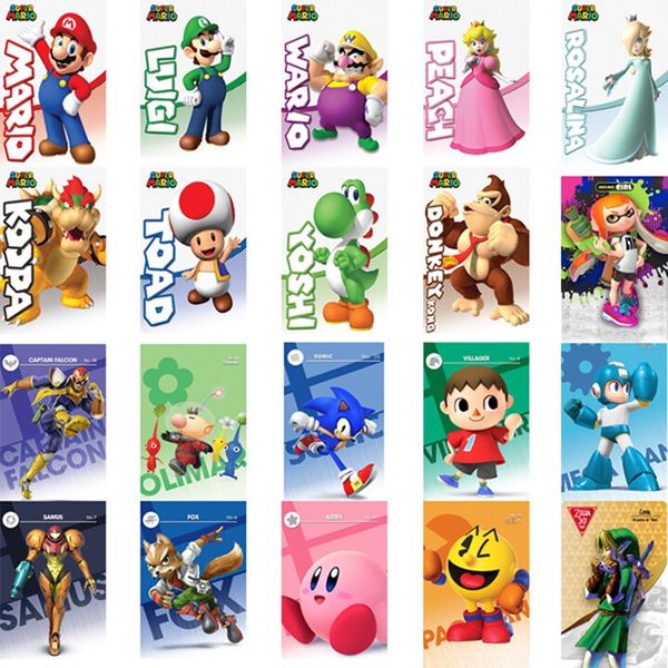 mario amiibo cards