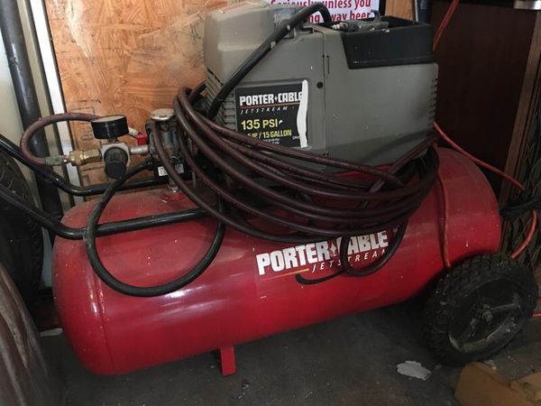 Rural King Air Compressor >> 135 psi 4.5 HP 15 gallon Porter Cable Jetstream air ... Rural King Air Compressor >> 135 psi 4.5 HP 15 gallon Porter Cable Jetstream air ...