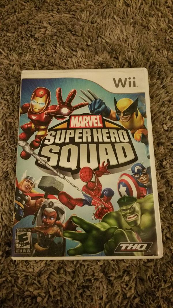 wii-game-marvel-super-hero-squad-games-toys-in-everett-wa-offerup
