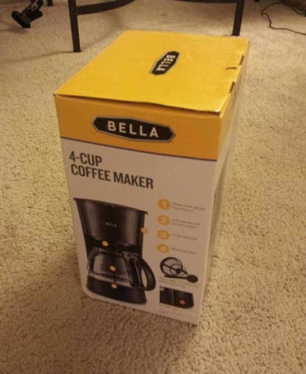 Bella 4 Cup Coffee Maker Appliances In Hyattsville MD Bella 4 Cup Coffee Maker Appliances In Hyattsville MD
