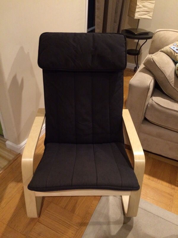 IKEA Pello Chair with Poang Cushion (Furniture) in San Leandro, CA