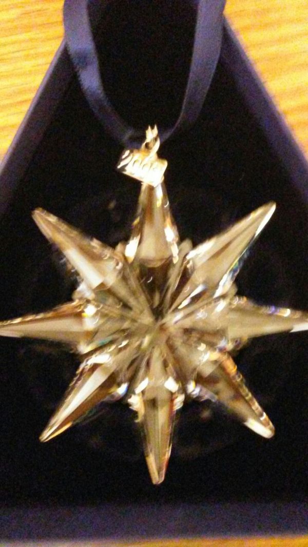 swarovski crystal christmas ornament 2009 collectibles swarovski crystal christmas ornament 2009 collectibles