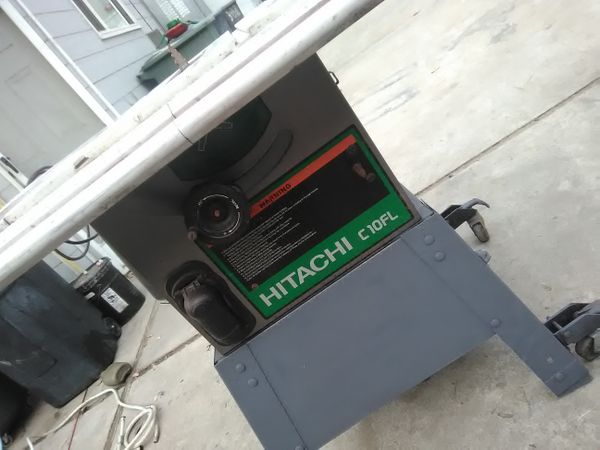 Hitachi C10fl Table Saw