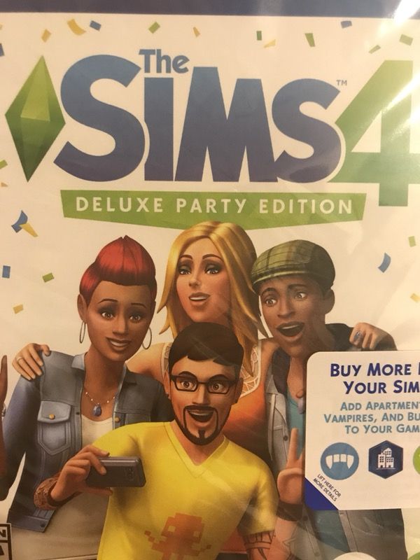 Sims 4 deluxe party edition что входит