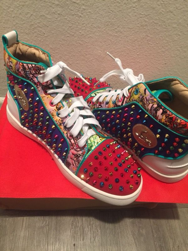 Christian Louboutin Sneakers Red Bottoms (Clothing & Shoes) in Bloomington, CA