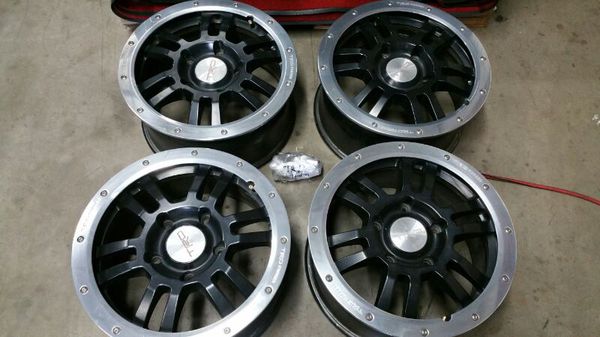 Toyota Tundra TRD wheels (17 inch rock warriors) (Auto Parts) in