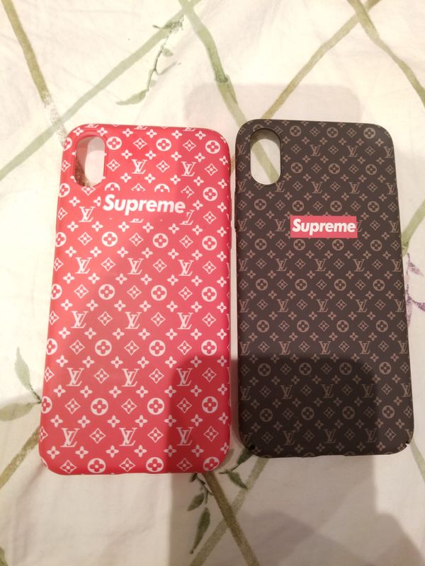 Iphone x cases lv supreme (Cell Phones) in Los Angeles, CA