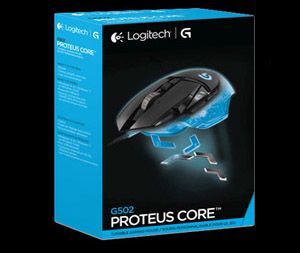 logitech g502 proteus spectrum rgb tunable gaming mouse, 12,000 dpi on-the-fly dpi shifting