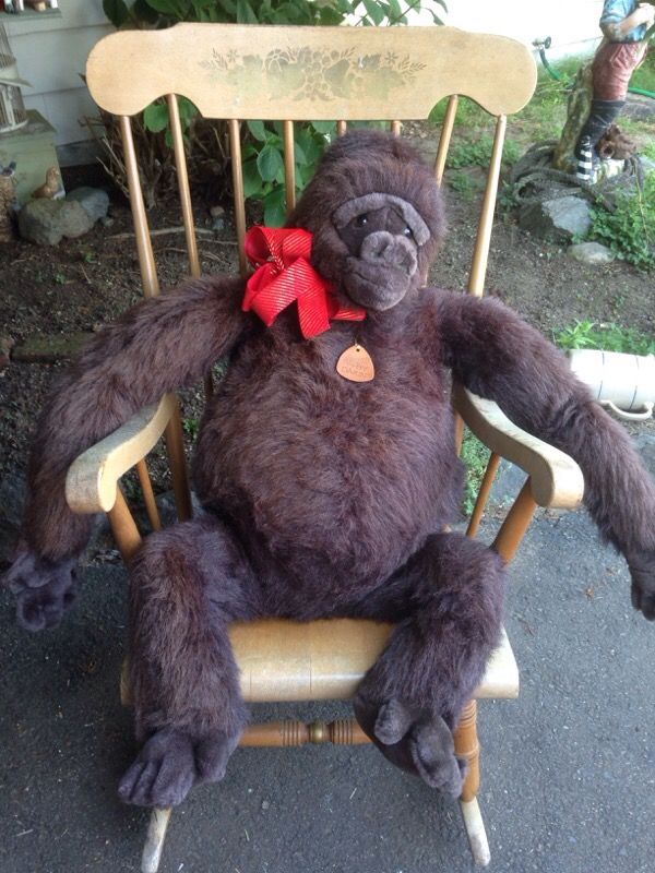 vintage stuffed gorilla