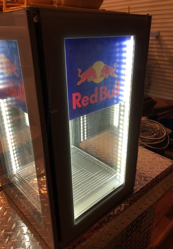 360 glass Redbull cooler (Collectibles) in Zebulon, NC OfferUp