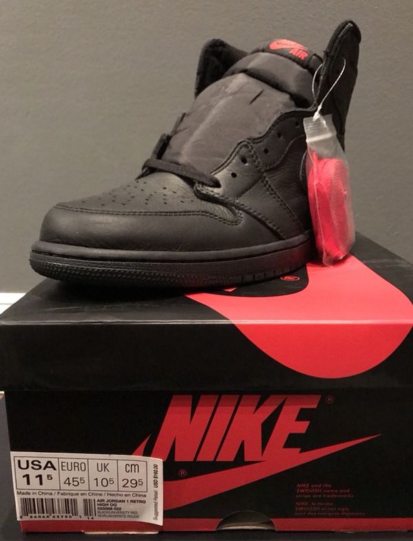 black air jordan 1 11.5 black air jordan 1 11.5