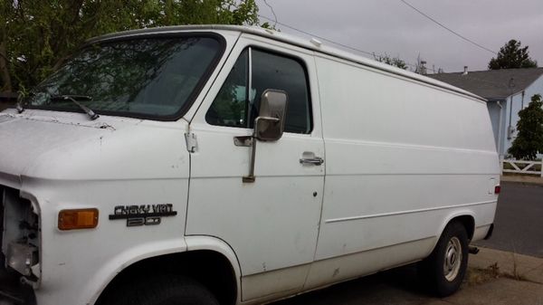 83 Chevy DIESEL Van Needs Engine And Trans Smog Exempt G83 20 83 Chevy DIESEL Van Needs Engine And Trans Smog Exempt G83 20