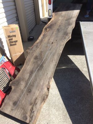 slab redwood edge gravity backsaver zero chair leather