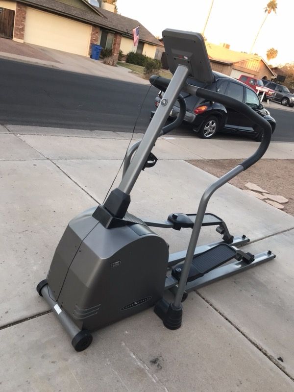 vision fitness x6200hrt pro elliptical w polar chest strap hr vision works mesa az