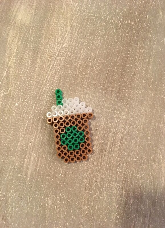 Perler Bead Starbucks Logo Etsy In 2021 Easy Perler B - vrogue.co