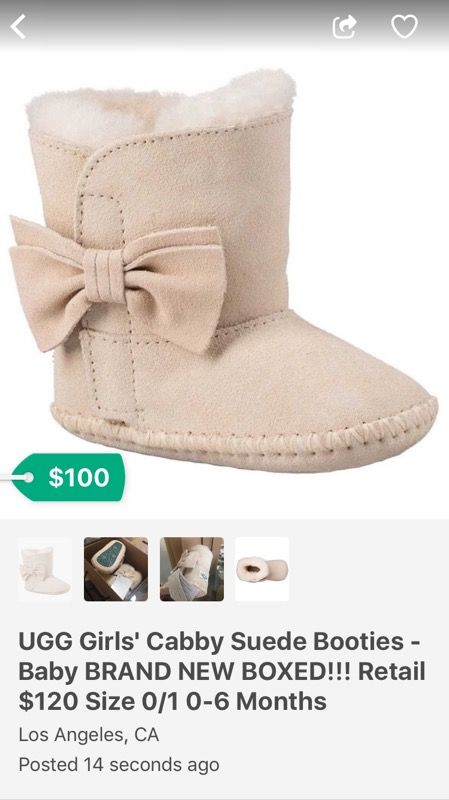 ugg baby size 0-1 ugg baby size 0-1