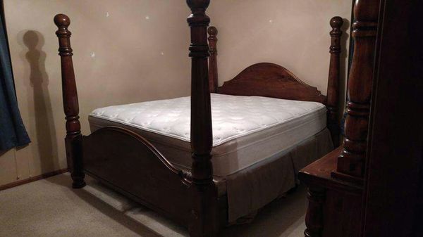 Vintage Paul Bunyan King Size Bedroom Set ( Furniture ) in ... Vintage Paul Bunyan King Size Bedroom Set ( Furniture ) in ...