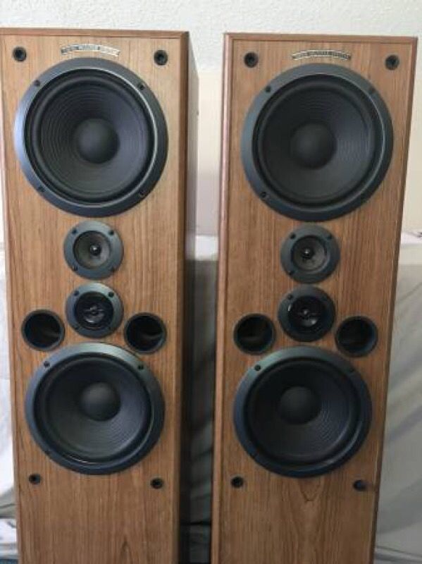 Pioneer CSJ821T 4 Way Floor Standing Speakers (Audio Equipment) in