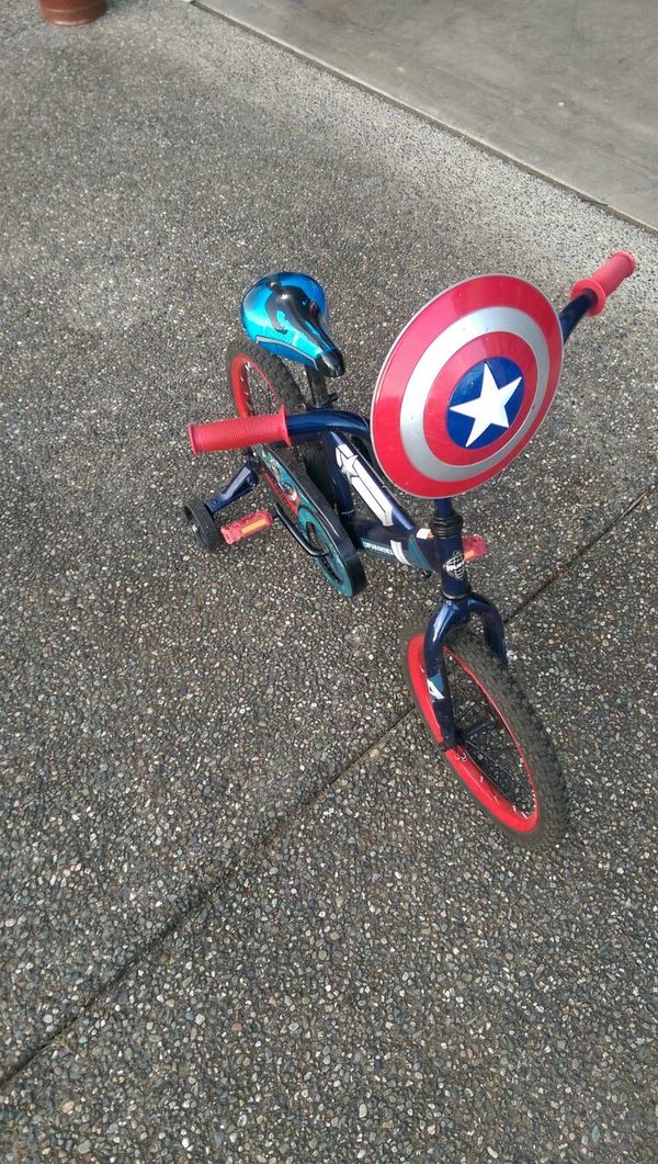 captain america bike 16 inch