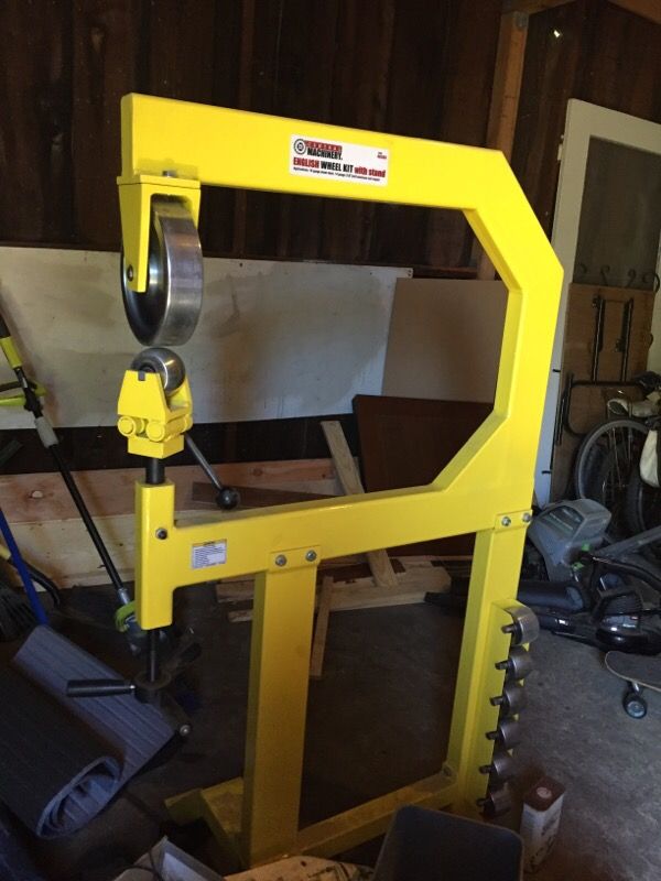 Harbor freight English wheel w wheels (Tools & Machinery) in San Jose
