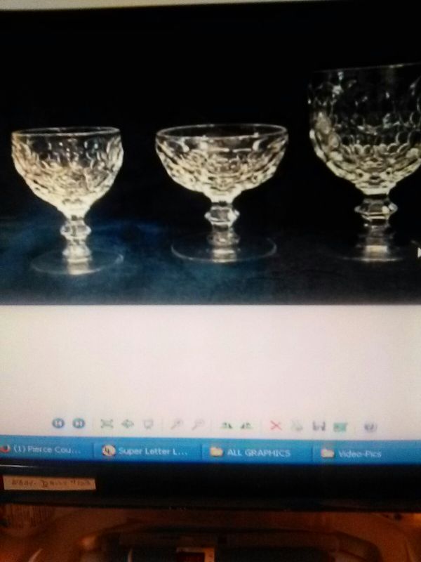 vintag3 crystal glass set antiques in puyallup wa offerup glass works puyallup
