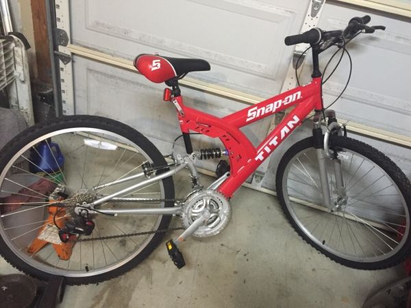 snap on bicycle