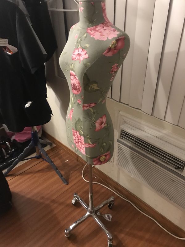floral pattern rolling dress form arts crafts in los angeles ca dress form los angeles