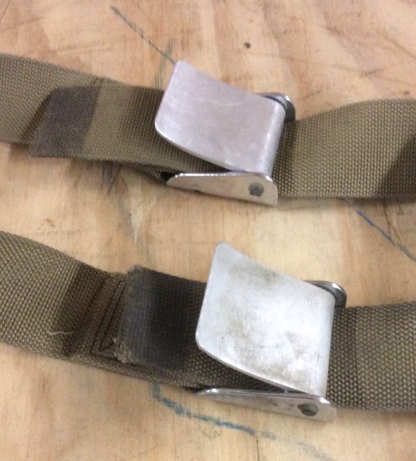 Vintage Aircraft Seatbelt Safety Restraints Bomber Seat Belts Antiques In Upland Ca 