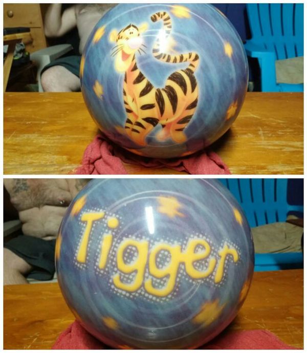 Tigger bowling ball 14lbs. (General) in Houston, TX OfferUp