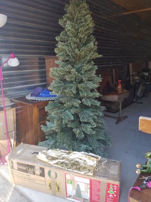 7 Foot Branford Spruce Cashmere Christmas Tree 7 Foot Branford Spruce Cashmere Christmas Tree