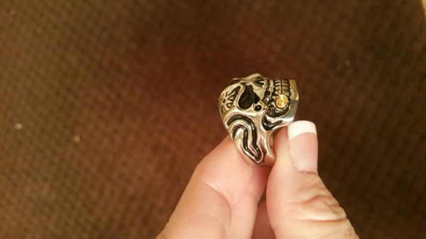 Men s Stainless Steel Skull Ring Jewelry & Accessories in Smyrna TN