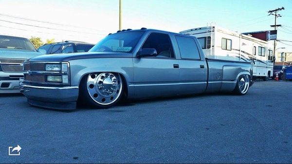 93 Chevy Dually fully Bagged on 24's (Cars & Trucks) in Milpitas, CA ...