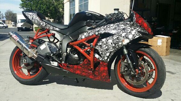 Motorcycle hydro dipping hydro graphics ( Auto Parts ) in Chula Vista ...