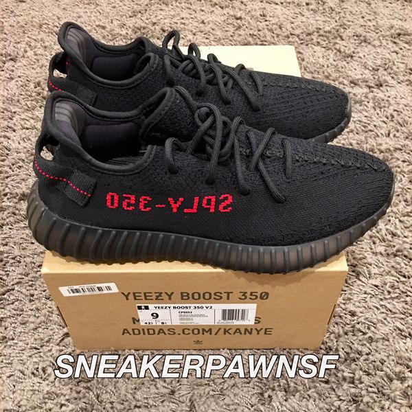 Authentic yeezy boost 350 v2 bred size 10